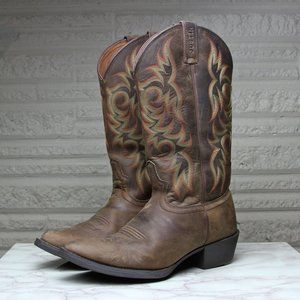 Justin Men's, Brown J-Toe, Western Boots, size 8.5